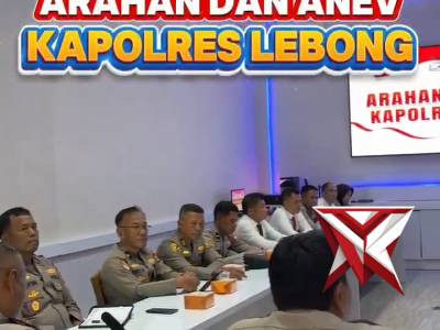 ARAHAN DAN ANEV KAPOLRES LEBONG - PoliceTube