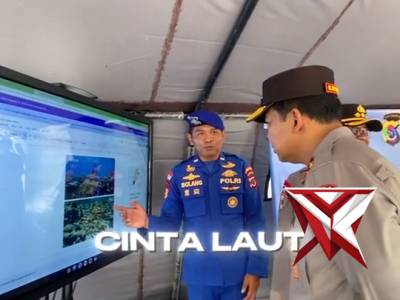 Kapolda NTT tanam terumbu karang dukung konservasi laut NTT - PoliceTube