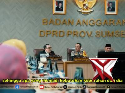Kapolda Sumsel laksanakan Lawatan Kerja dan Silahturahmi ke Ketua DPRD Provinsi Sumsel - PoliceTube