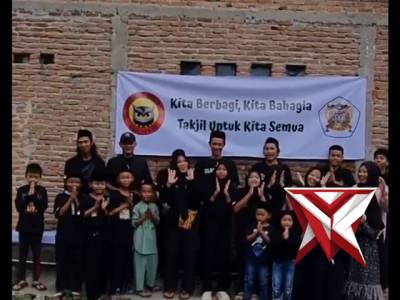 Aksi Berbagi Takjil, Densus 88 AT Polri Lampung Berantas Radikalisme di Bulan Ramadhan