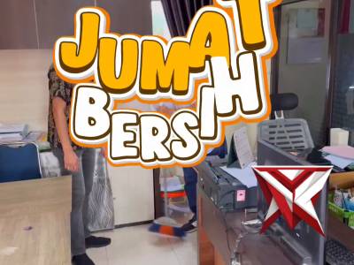 Personel Polres Kerinci Kompak Benahi Lingkungan Mako Melalui Jumat Bersih