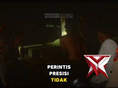 Ciptakan Keamanan Di Malam Hari, Tim Patroli Perintis Ditsamapta Polda Kalteng Laksanakan Patroli