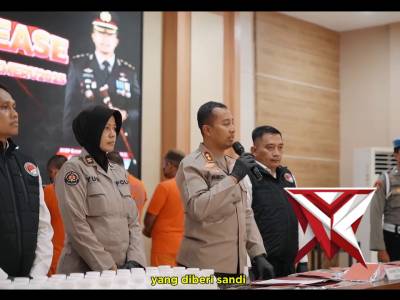Ops Tumpas Narkoba Semeru 2025, Belasan Tersangka Diamankan Polres Kediri
