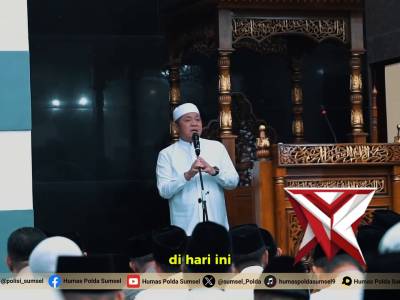 Polda Sumsel Gelar Safari Ramadhan 1447 H, Perkuat Sinergisitas Forkopimda