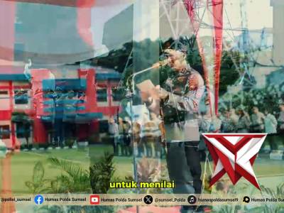 Kapolda Sumsel Irjen Pimpin Upacara Hari Kesadaran Nasional di Mapolda Sumsel