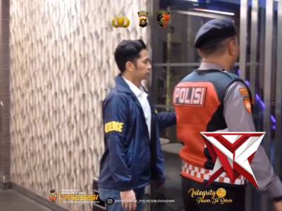 Polres Muara Enim dan Instansi terkait melaksanakan kegiatan Razia Gabungan tempat Hiburan Malam