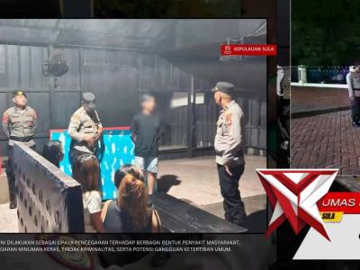 Tekan Penyakit Masyarakat Operasi Pekat laksanakan penertiban di kafe dan tempat hiburan Masyarakat - PoliceTube