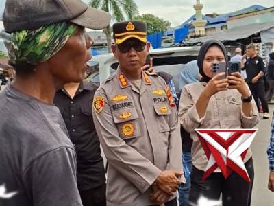 Kapolresta Bengkulu dan Wali Kota Bengkulu Tinjau Sosialisasi dan Penertiban PK5 serta Parkir