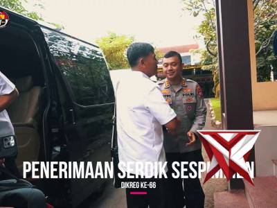 PENERIMAAN SERDIK SESPIMEN DIKREG KE-66