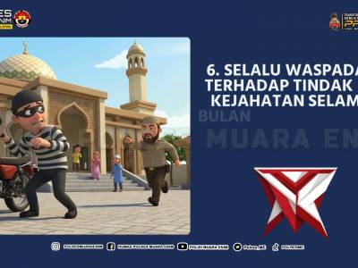 IMBAUAN KAPOLRES MUARA ENIM AGAR AMAN DAN NYAMAN SAAT BULAN RAMADHAN - PoliceTube