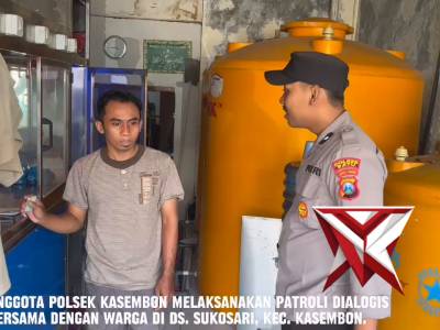 POLSEK KASEMBON PATROLI DIALOGIS - PoliceTube