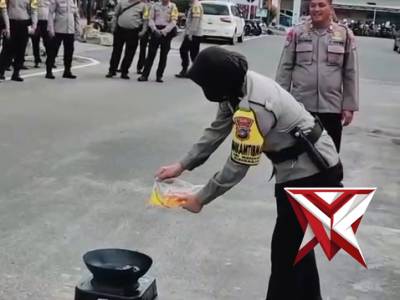 Pelatihan bhabinkamtibmas polisi penolong polres bangka - PoliceTube