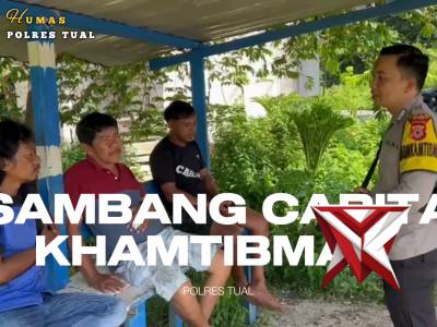 SAMBANG CARITA KHAMTIBMAS DI DESA NGADI POLRES TUAL - PoliceTube
