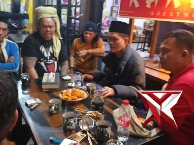 IPDA ANDI WIJAYA,SE selaku kapolsek Pagaralam selatan, memberikan himbauan kamtibmas.