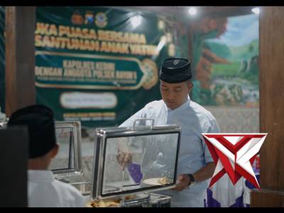 Kapolres Kediri Buka Puasa Bersama Anggota Rayon 1 - PoliceTube