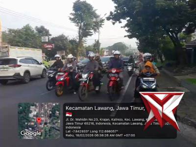 Pelayanan Rutin Pengaturan Lalu Lintas di Pagi hari di Daerah Hukum Polsek Lawang Kec. Lawang - PoliceTube
