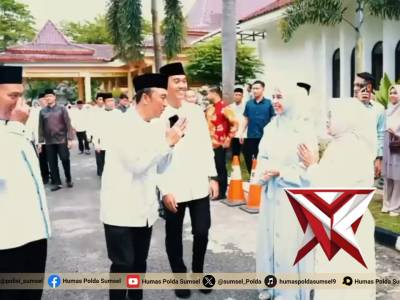 Safari Ramadhan di OKI, Kapolda Sumsel. - PoliceTube