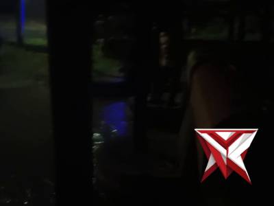 Patroli malam pantau debit air di Dam Tameng Desa Padi, Kec. Gondang. - PoliceTube