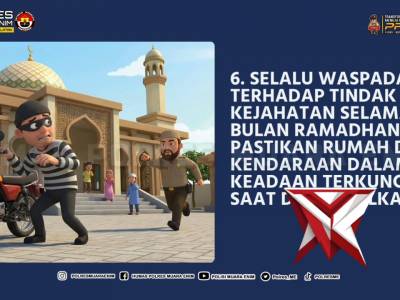 himbauan kapolres agar nyaman dan aman satu buln penuh di bulan ramadhan