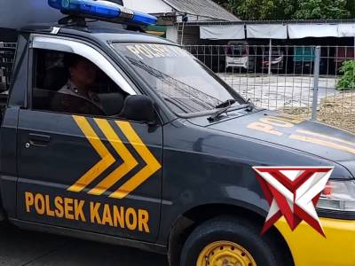 Polsek Kanor Tingkatkan Patroli