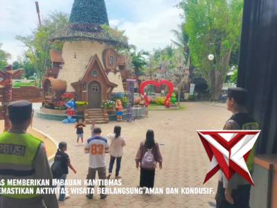 Patroli tempat wisata