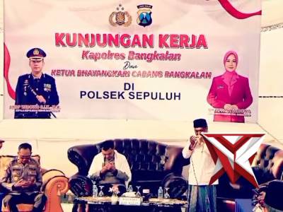 Kapolres Bangkalan AKBP Wibowo, S.I.K., M.H. bersama PJU Polres Bangkalan Melaksanakan Kunjungan - PoliceTube