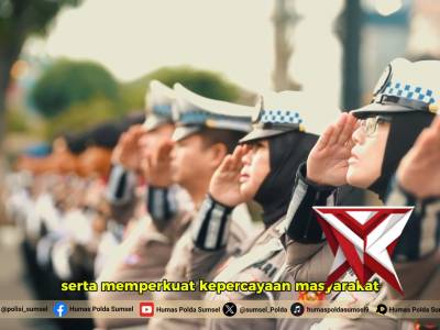 Upacara hari kesadaran nasional di polda sumsel - PoliceTube