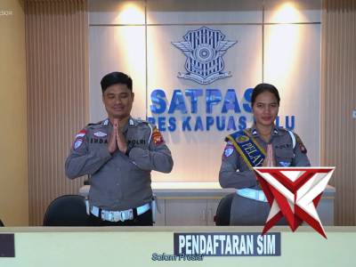 coaching clinic pembuatan sim Sat Lantas Polres kapuas Hulu - PoliceTube