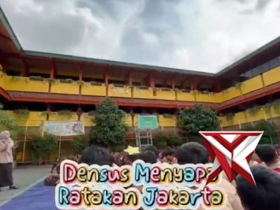 Puluhan Ribu Siswa SMA Jakarta Ikuti Edukasi Anti Radikalisme Densus 88