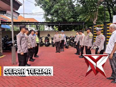 Polsek Wiyung Laksanakan Apel Pagi dan Patroli