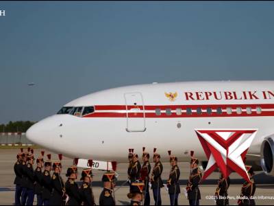 Presiden Prabowo Tiba di Paris, Prancis, 13 Juli 2025 - PoliceTube