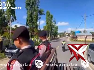 Patroli Dialogis Samapta Polres Sumba Barat - PoliceTube