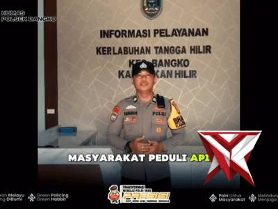 Patroli antisipasi karhutla oleh polsek bangko