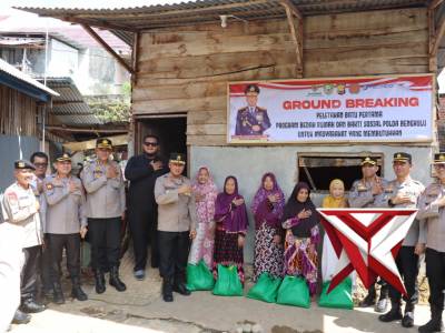 Ground Brreaking Kapolda Bengkulu, Wujud Kepedulian Polri Untuk Masyarakat Kapolda Bengkulu Irjen P - PoliceTube