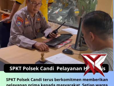 Skpt Polsek Candi - PoliceTube