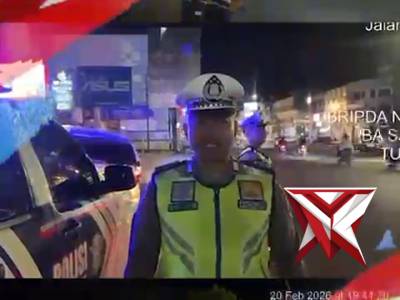 Patroli Blue Light Satlantas Polresta Bengkulu Jaga Kelancaran Arus di Kawasan Masjid Satuan Lalu L - PoliceTube