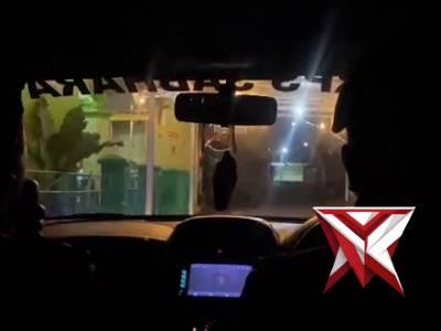 Sat Samapta Polres Magetan melaksanakan patroli dan pengamanan di lokasi bazar Ramadhan