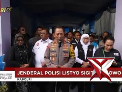 Kapolri Ziarah ke Makam Marsinah dan Letakkan Batu Pertama Museum Pahlawan Nasional di Nganjuk - PoliceTube