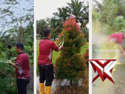 Kurve serentak polres oki - PoliceTube