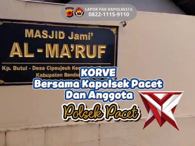 KORVE Bersama Anggota Polsek Pacet - PoliceTube
