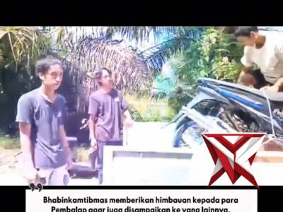 Patroli Selebar dan Bhabinkamtibmas Padang Serai amankan sejumlah remaja terindikasi Balap Liar - PoliceTube