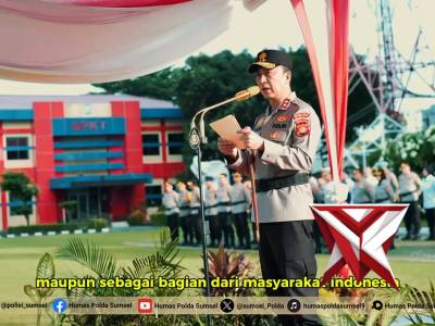 Upacara Kesadaran Nasional dipimpin oleh Kapolda Sumsel - PoliceTube