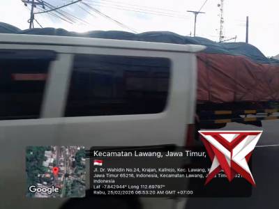 Personil Polsek Lawang Lakukan Pelayanan Rutin Pengaturan Lalu Lintas di Pagi hari di Daerah Lawang