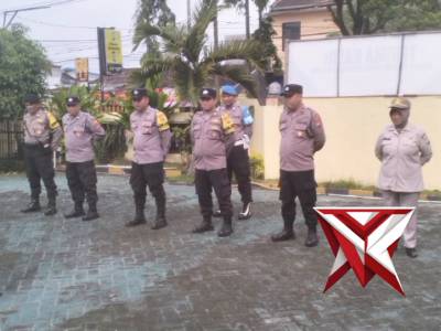 Pelaksanaan Apel Pagi anggota Polsek Kepanjen