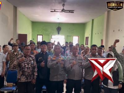 Sat Binmas Polres Probolinggo Beserta Anggota Menerima Kunjungan Tim dari Ditbinmas Polda Jatim