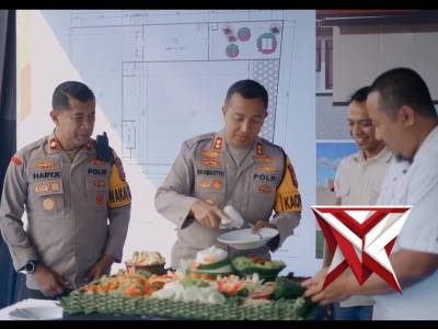 Polres Kediri Resmi Mulai Pembangunan Lapangan Tembak Tathya Dharaka - PoliceTube