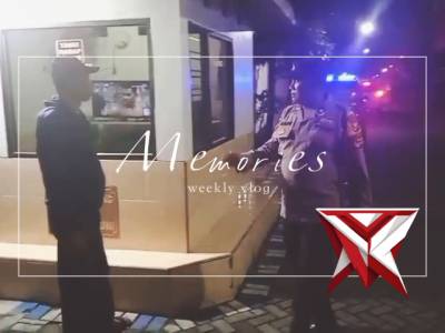 patroli blue light Polsek Waru di perum GMS Tambaksawah - PoliceTube