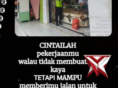 Polri Hadir  Polsek Mirit