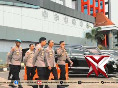 Kapolda Sumsel Tinjau Situasi dan Kondisi Mapolda Sumsel - PoliceTube