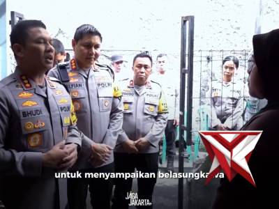 Polda Metro Jaya Tunjukkan Empati untuk Keluarga Almarhum Atim Suhara - PoliceTube